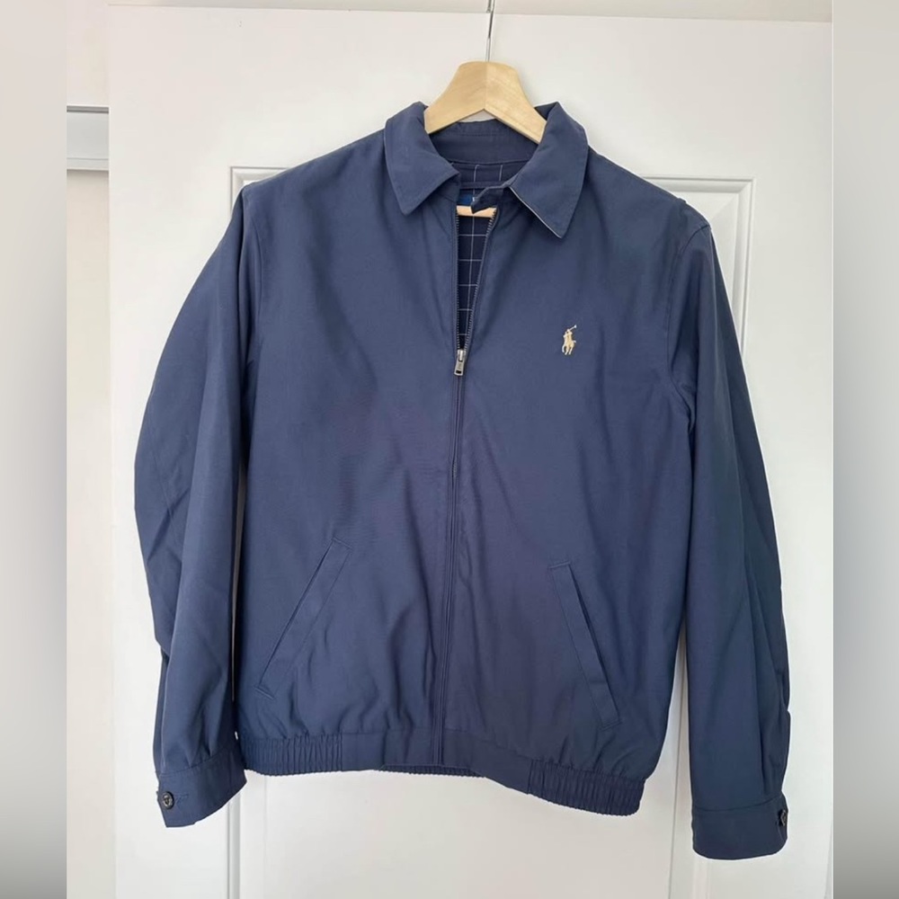 NWOT POLO RALPH LAUREN
Navy Bi-Swing Jacket